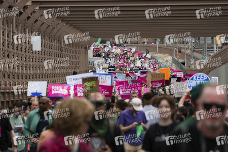 Aktionstag der Women's March Foundation für das Recht auf Abtreibung in New York
