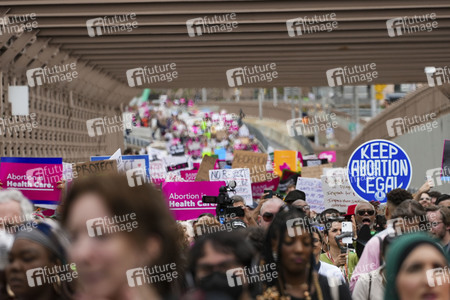 Aktionstag der Women's March Foundation für das Recht auf Abtreibung in New York