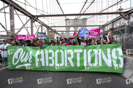 Aktionstag der Women's March Foundation für das Recht auf Abtreibung in New York