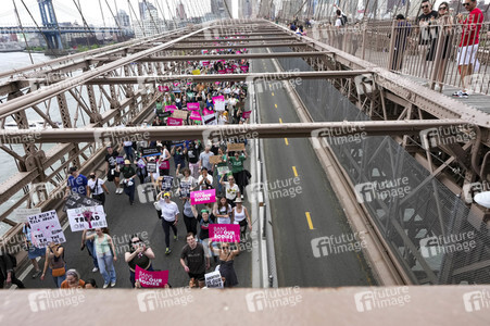 Aktionstag der Women's March Foundation für das Recht auf Abtreibung in New York
