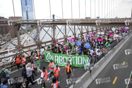 Aktionstag der Women's March Foundation für das Recht auf Abtreibung in New York
