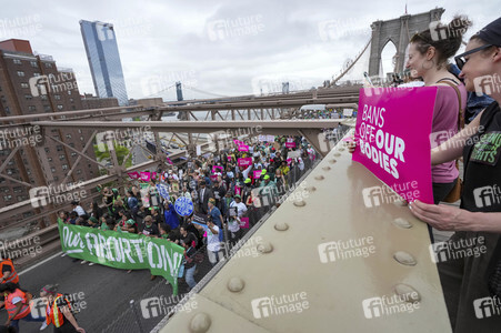 Aktionstag der Women's March Foundation für das Recht auf Abtreibung in New York