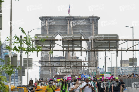 Aktionstag der Women's March Foundation für das Recht auf Abtreibung in New York