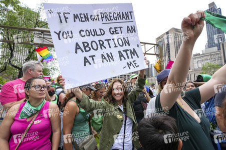 Aktionstag der Women's March Foundation für das Recht auf Abtreibung in New York
