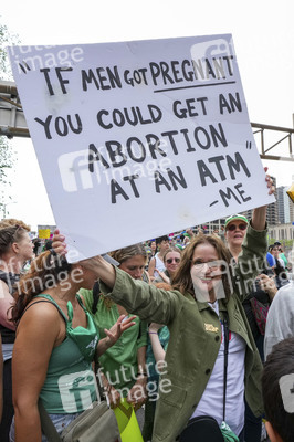 Aktionstag der Women's March Foundation für das Recht auf Abtreibung in New York