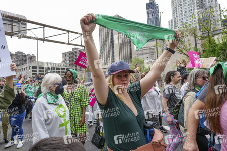 Aktionstag der Women's March Foundation für das Recht auf Abtreibung in New York