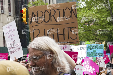 Aktionstag der Women's March Foundation für das Recht auf Abtreibung in New York