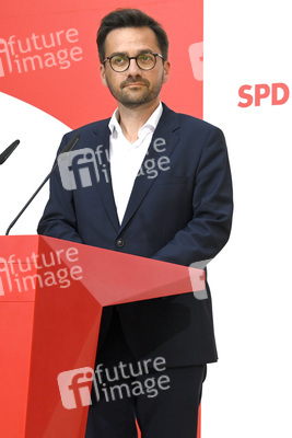SPD Pressekonferenz zur Landtagswahl in Nordrhein-Westfalen in Berlin