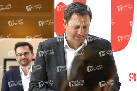 SPD Pressekonferenz zur Landtagswahl in Nordrhein-Westfalen in Berlin