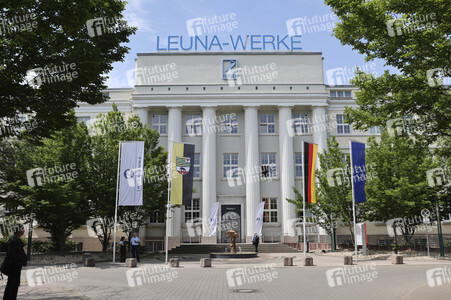 Robert Habeck in Leuna