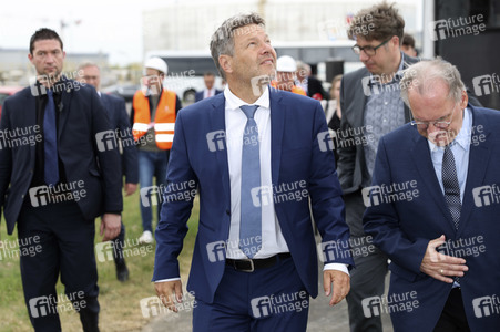 Robert Habeck in Leuna