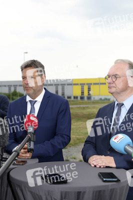 Robert Habeck in Leuna