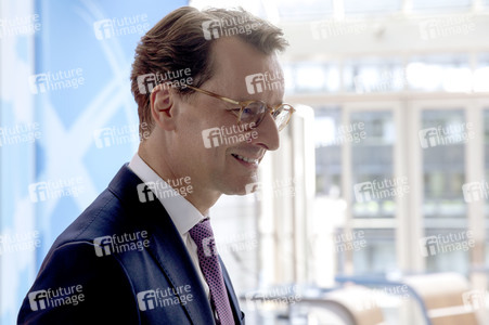 Wahlabend der Landtagswahl in Nordrhein-Westfalen in Düsseldorf