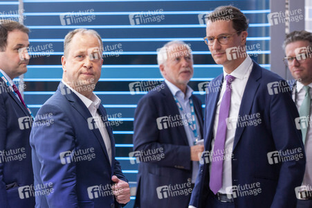Wahlabend der Landtagswahl in Nordrhein-Westfalen in Düsseldorf