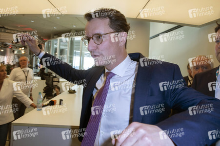 Wahlabend der Landtagswahl in Nordrhein-Westfalen in Düsseldorf