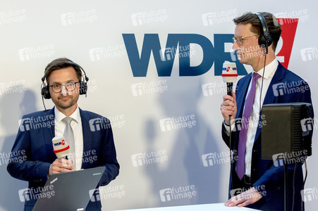 Wahlabend der Landtagswahl in Nordrhein-Westfalen in Düsseldorf