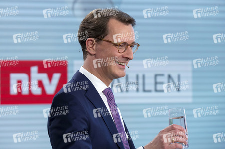 Wahlabend der Landtagswahl in Nordrhein-Westfalen in Düsseldorf
