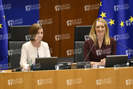 Plenartagung zum EU-Assoziierungsabkommen mit der Republik Moldau im EU-Parlament in Brüssel