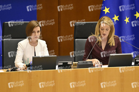 Plenartagung zum EU-Assoziierungsabkommen mit der Republik Moldau im EU-Parlament in Brüssel