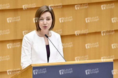 Plenartagung zum EU-Assoziierungsabkommen mit der Republik Moldau im EU-Parlament in Brüssel