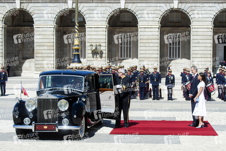 Besuch von Scheich Tamim bin Hamad Al Thani in Madrid