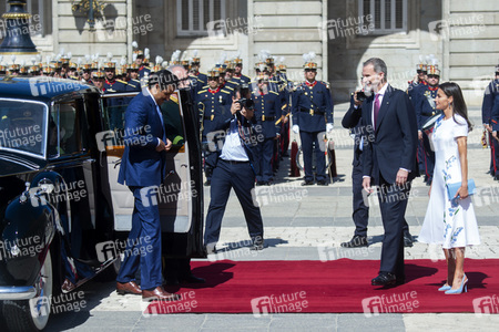 Besuch von Scheich Tamim bin Hamad Al Thani in Madrid