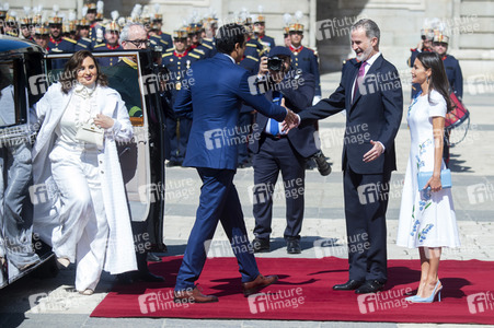 Besuch von Scheich Tamim bin Hamad Al Thani in Madrid