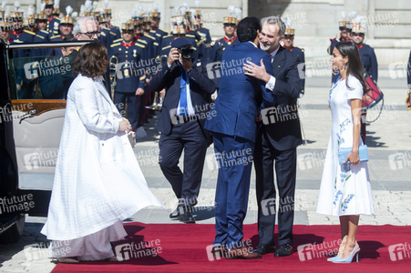 Besuch von Scheich Tamim bin Hamad Al Thani in Madrid