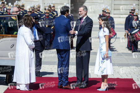 Besuch von Scheich Tamim bin Hamad Al Thani in Madrid
