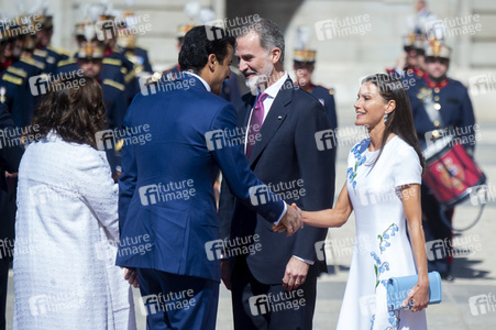Besuch von Scheich Tamim bin Hamad Al Thani in Madrid