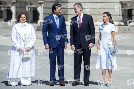 Besuch von Scheich Tamim bin Hamad Al Thani in Madrid