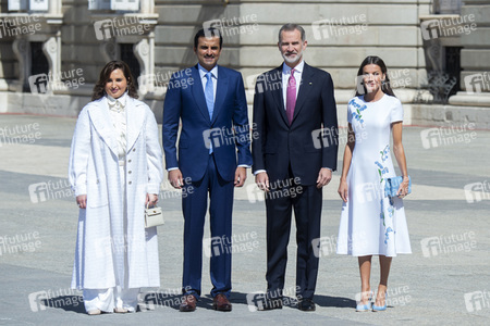 Besuch von Scheich Tamim bin Hamad Al Thani in Madrid
