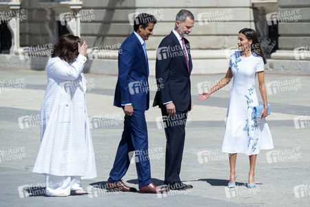 Besuch von Scheich Tamim bin Hamad Al Thani in Madrid