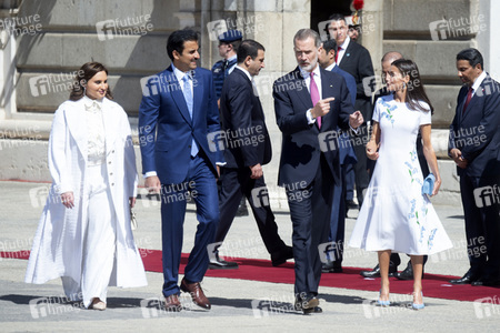 Besuch von Scheich Tamim bin Hamad Al Thani in Madrid