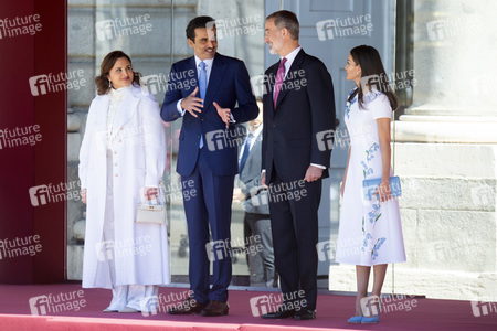 Besuch von Scheich Tamim bin Hamad Al Thani in Madrid
