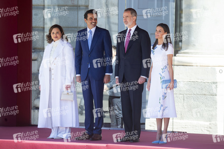 Besuch von Scheich Tamim bin Hamad Al Thani in Madrid