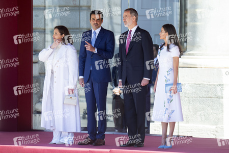 Besuch von Scheich Tamim bin Hamad Al Thani in Madrid