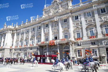 Besuch von Scheich Tamim bin Hamad Al Thani in Madrid