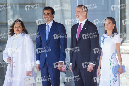 Besuch von Scheich Tamim bin Hamad Al Thani in Madrid
