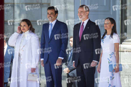 Besuch von Scheich Tamim bin Hamad Al Thani in Madrid