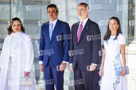 Besuch von Scheich Tamim bin Hamad Al Thani in Madrid