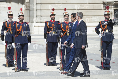 Besuch von Scheich Tamim bin Hamad Al Thani in Madrid