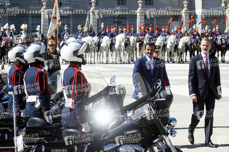 Besuch von Scheich Tamim bin Hamad Al Thani in Madrid
