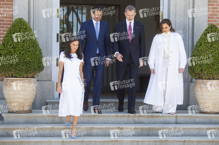Fototermin mit Scheich Tamim bin Hamad Al Thani in Madrid