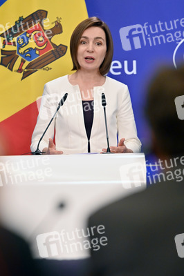 Pressekonferenz zum EU-Assoziierungsabkommen mit der Republik Moldau im EU-Parlament in Brüssel