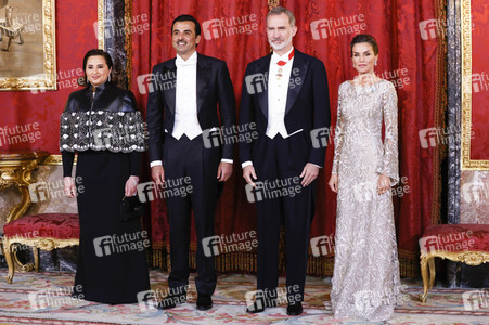 Gala Dinner für SCheich Tamim bin Hamad Al Thani in Madrid