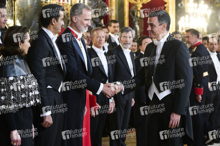Gala Dinner für SCheich Tamim bin Hamad Al Thani in Madrid