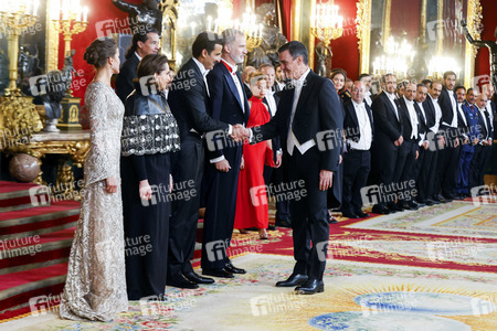 Gala Dinner für SCheich Tamim bin Hamad Al Thani in Madrid