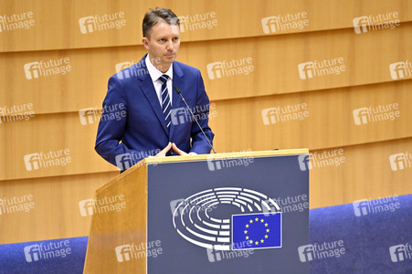 Plenartagung zum EU-Assoziierungsabkommen mit der Republik Moldau im EU-Parlament in Brüssel