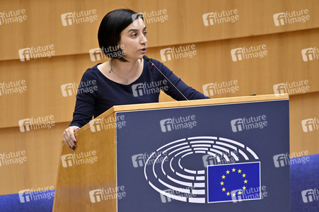 Plenartagung zum EU-Assoziierungsabkommen mit der Republik Moldau im EU-Parlament in Brüssel